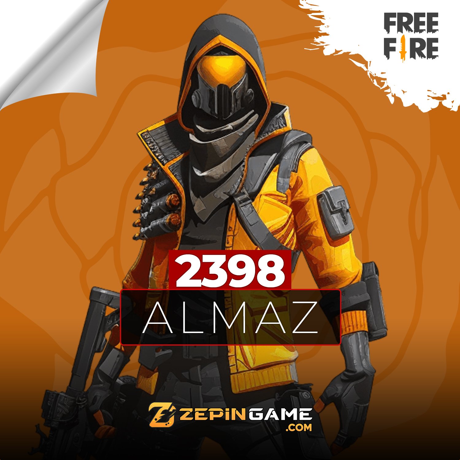 Free Fire 2398 Almaz